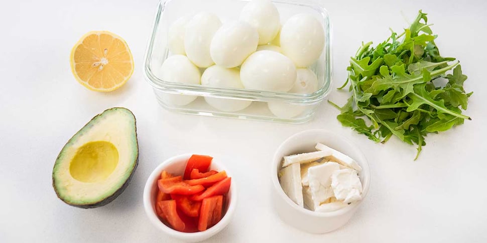 ingredients for keto deviled egg bites