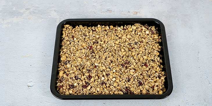 Paleo Gluten Free Granola Recipe Bake Granola in oven