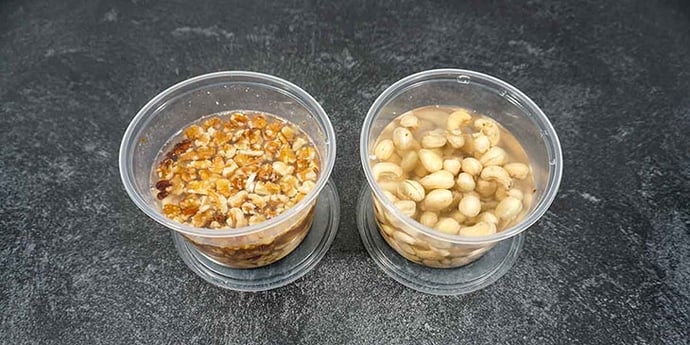 Soak nuts in water overnight