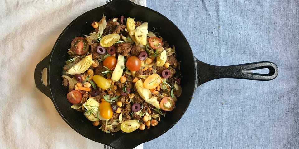 vegan breakfast skillet 