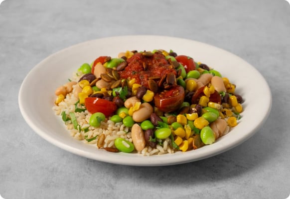 Vegan-Vegetarian-Black-Bean-Burrito-Bowl