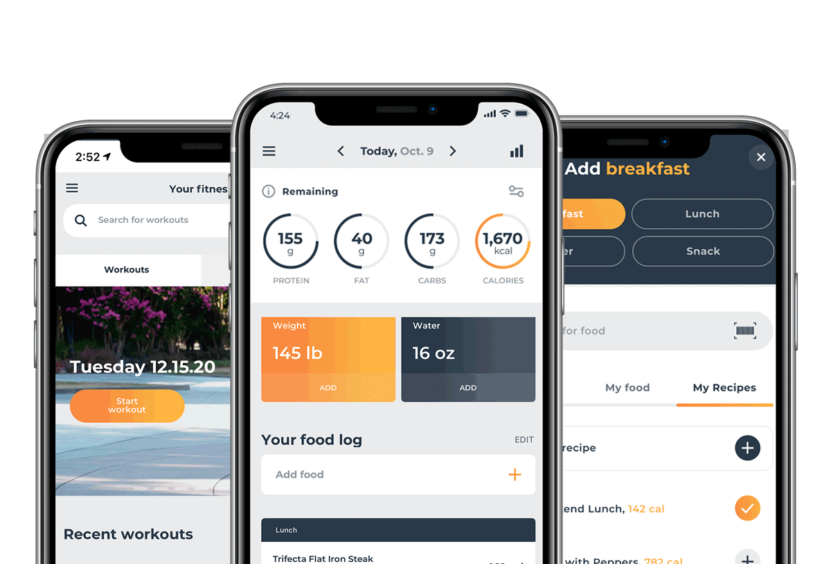 trifecta nutrition tracking app